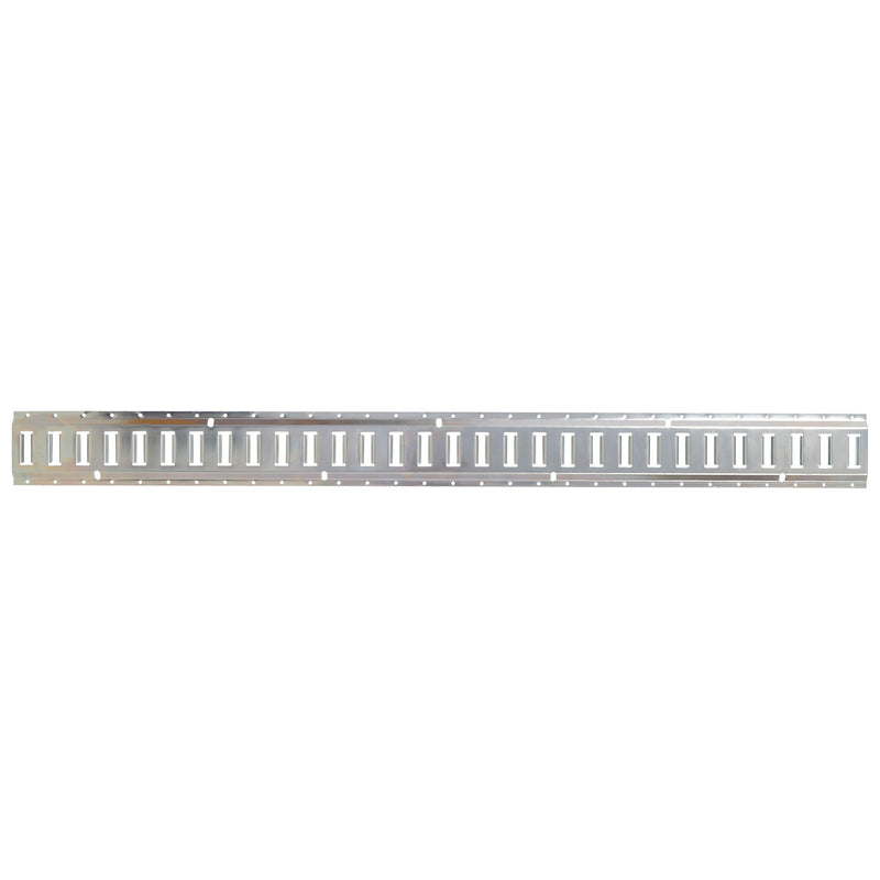 Universal E Track Tie-Down Rail Kit For Trucks, Vans, Garages - Silver