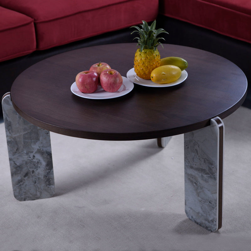 Coffee Table Set With Center Table & Side Table