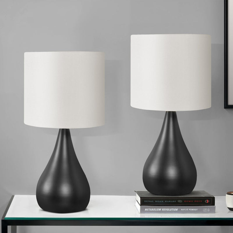 Lighting, Table Lamp, Contemporary (Set of 2) - Black