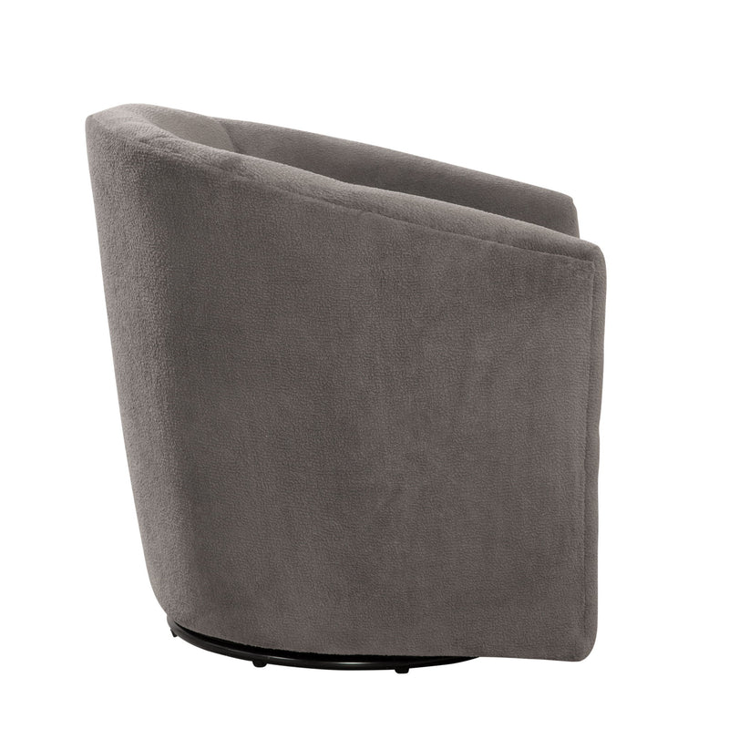 Oaklynn - Barrel Style Swivel Accent Chair