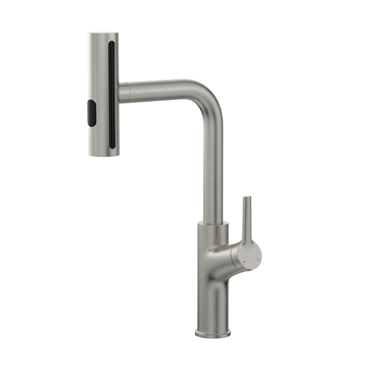 Drop-In Kitchen Sink With Pull-Out Faucet And Soap Dispenser