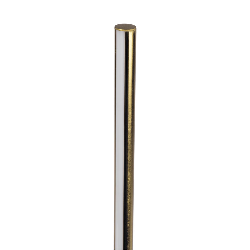 Prism - LED Floor Lamp With On / Off Switch Base - Gold / Marble