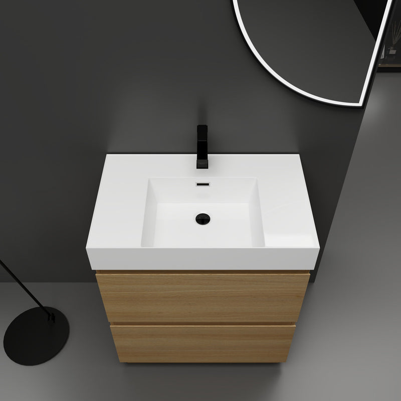 Modern Freestanding Bathroom Vanities With Single Sink Combo