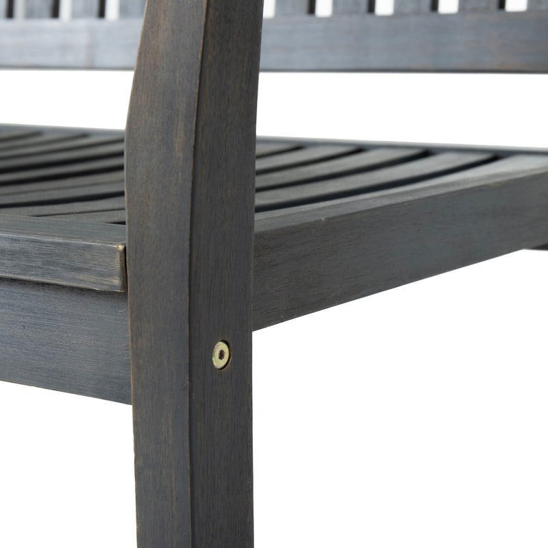 Baxter - Rocking Loveseat - Dark Gray