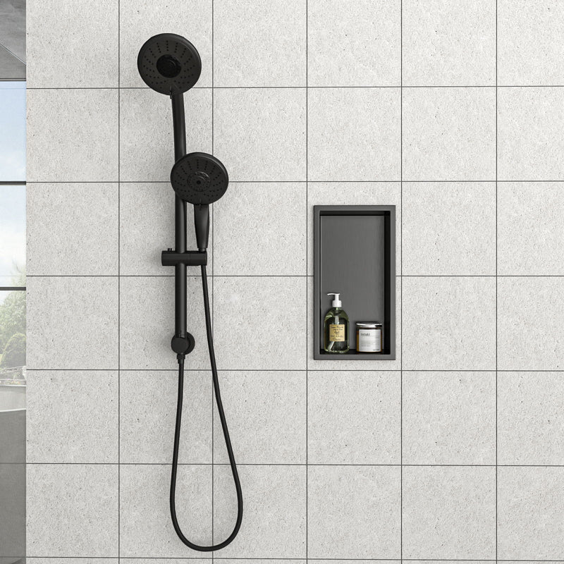 Stainless Steel Shower Niche With Seamless Design For Bathroom Storage