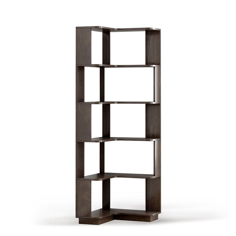 L-Shaped Design Corner Bookshelf