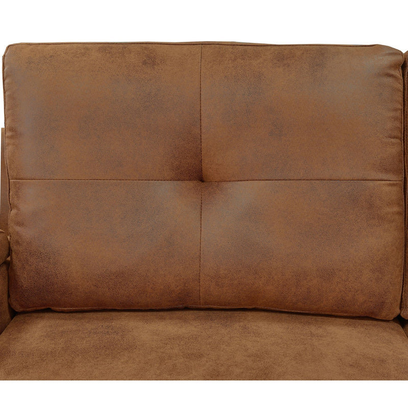 U - Shape Sectional Pull Out Bed With Console, Storage, And USB Charging
