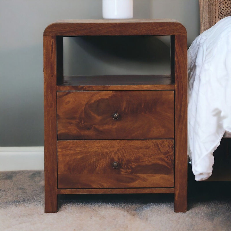 Arvessa - Nightstand - Chestnut