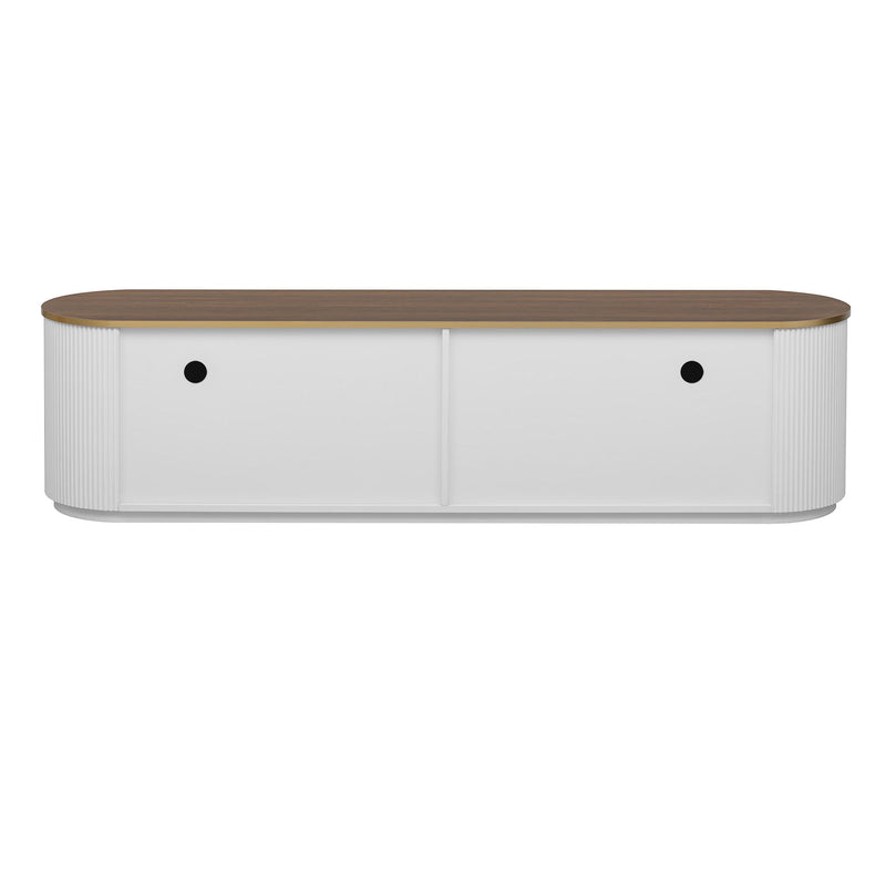 Minimalist TV Stand With 3 Drawers And 1 Shelf