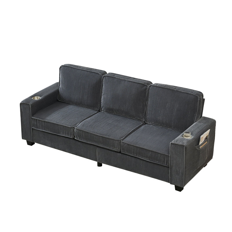 3 Seater Compact Sofa For Living Room