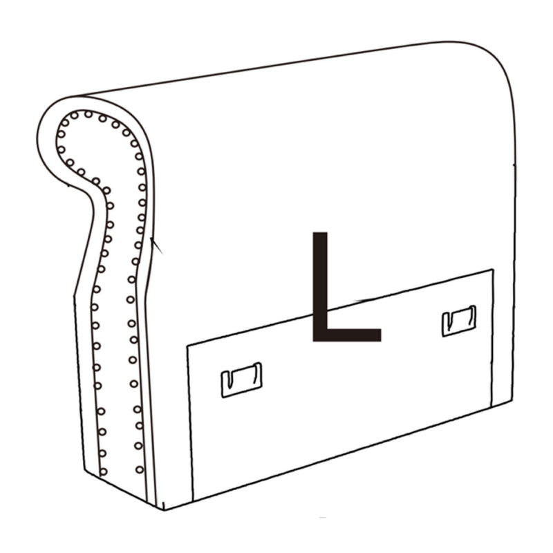 Arm Sectional And Pull Out Bed - Brown