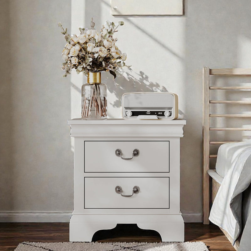 Nightstand With 2 Drawers