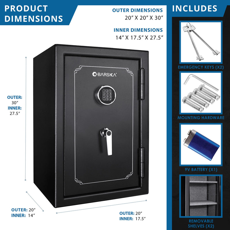 Fireproof Protection Safe Vault
