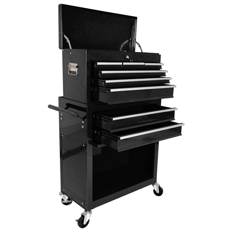 High Capacity Rolling Tool Chest With Wheels And Drawers, Storage Cabinet