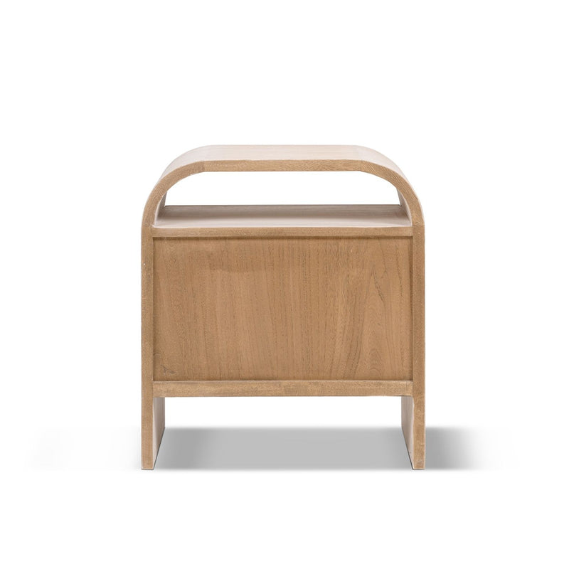 Dune - Side Table - White Washed