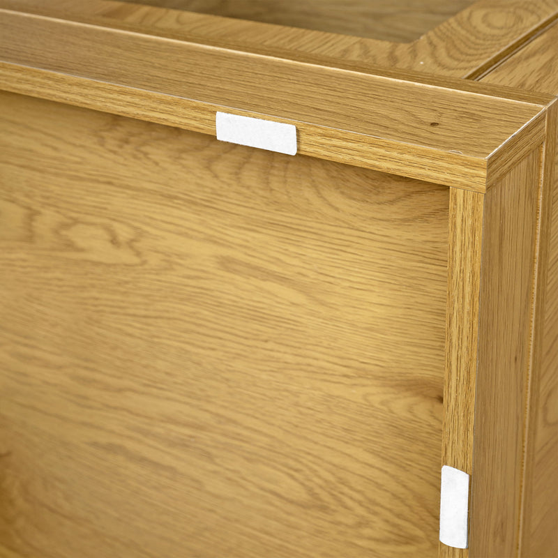 Modern Sideboard Cabinet With 1 Drawer And 2 Arched Doors