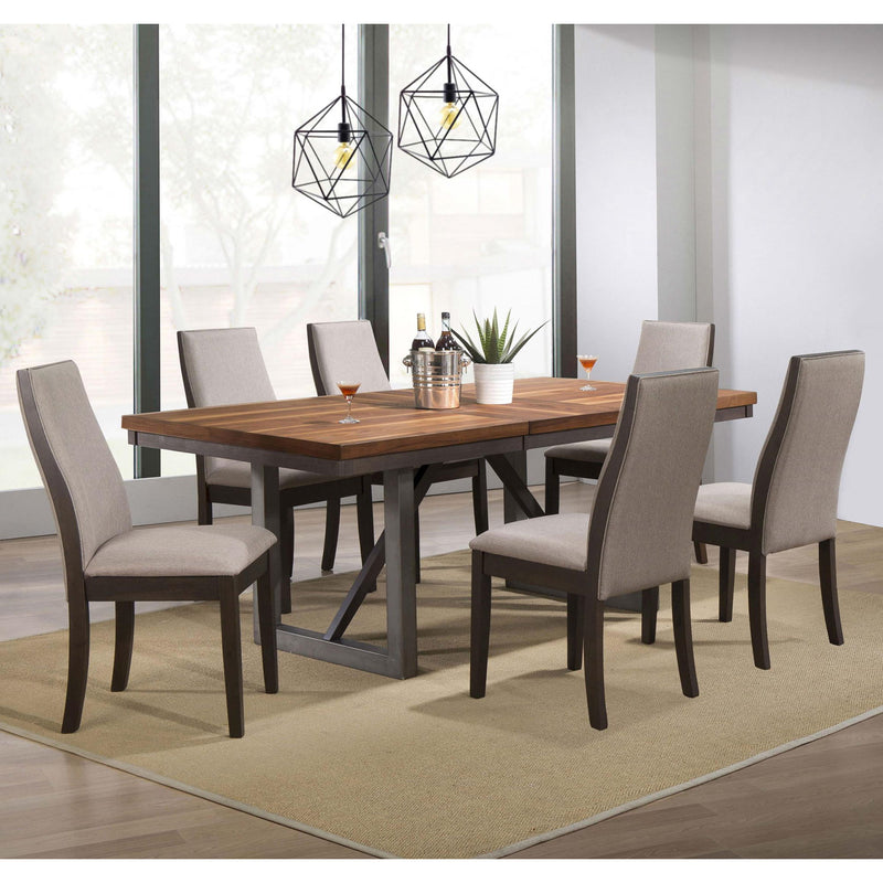 Rivera - Extension Dining Table - Natural Walnut
