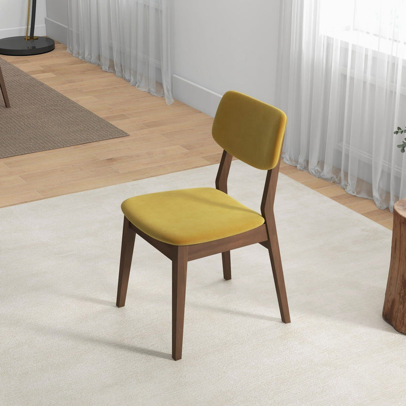 Carlos - Solid Back Side Chair (Set of 2)