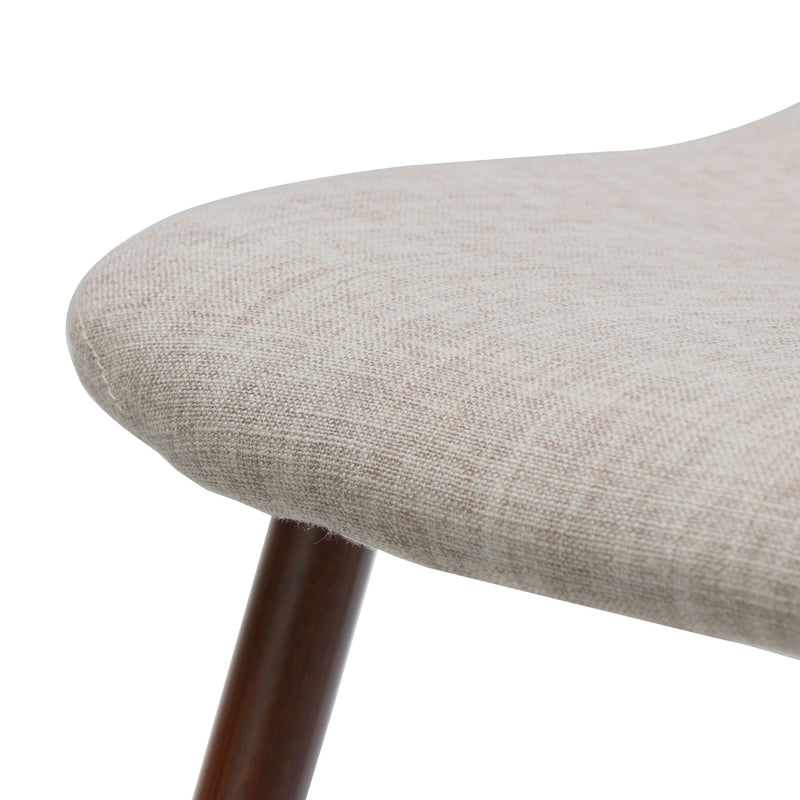 Elegant Dining Chair Set With Fabric