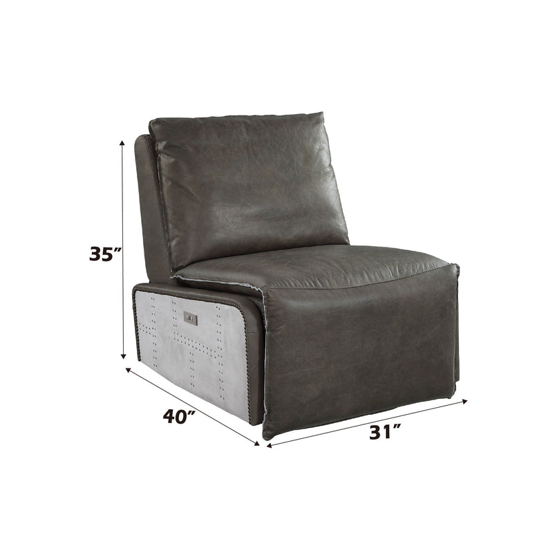 Metier - Power Motion Recliner - Gray