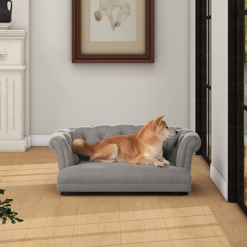 Kiki - Chesterfield Dog Sofa Bed Medium