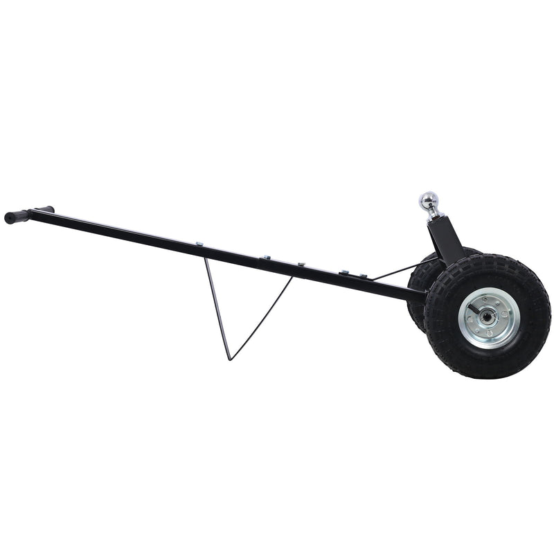 Heavy Duty Trailer Dolly With Pneumatic Tires, 600 Lb. Capacity Steel