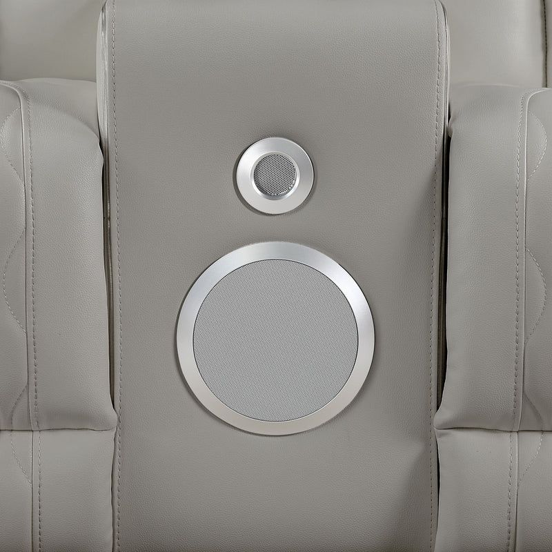 Electra - Power Reclining Set With Power Headrests, Massage And LED Lighting