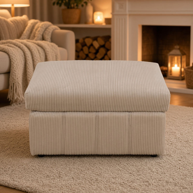 Oversized Ottoman Footrest, Living Room Accent