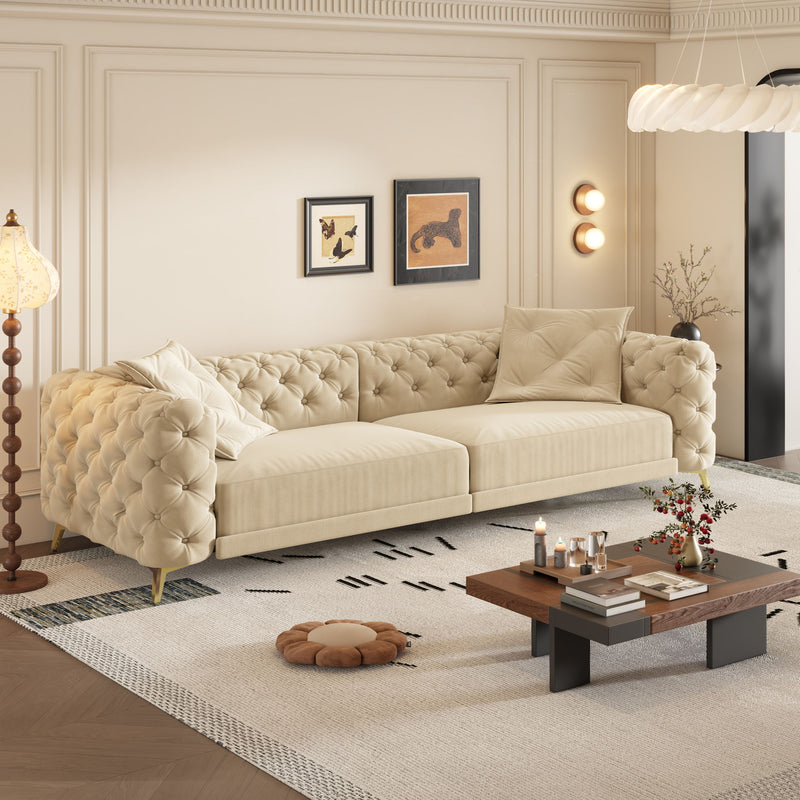 3-In-1 Convertible Sleeper Sofa