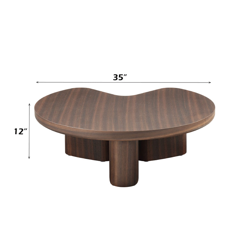 Yoab - Coffee Table - Brown Oak