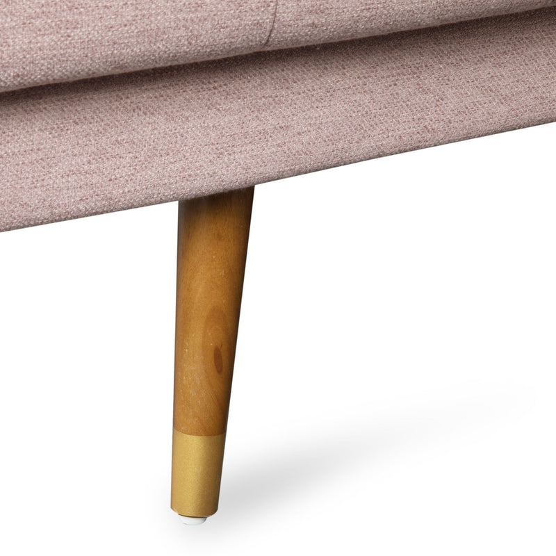 Aidan - Mid Century Modern Tufted Fabric Sofa