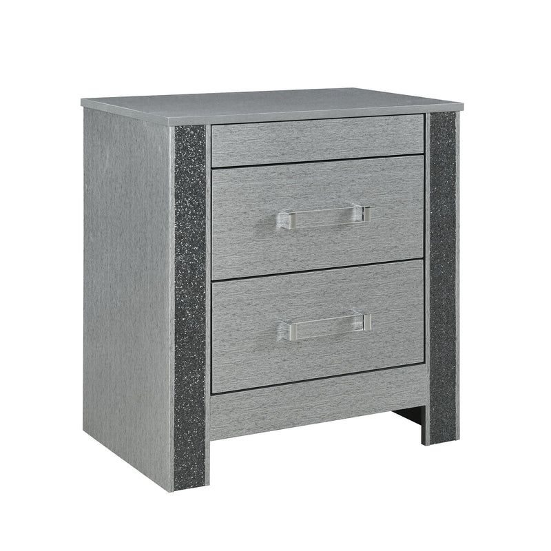 Lorenzo - 5 Piece Bedroom Set With Glittered Detailing