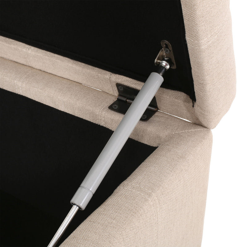 Isabella - Contemporary Ottoman With Storage
