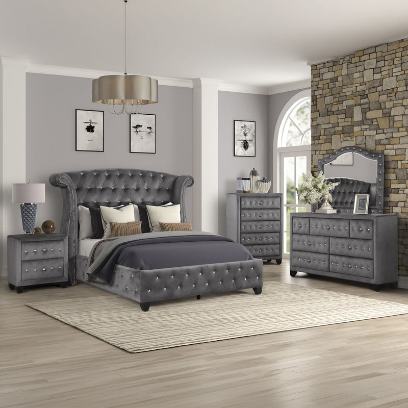Sophia - Upholstered Bedroom Set