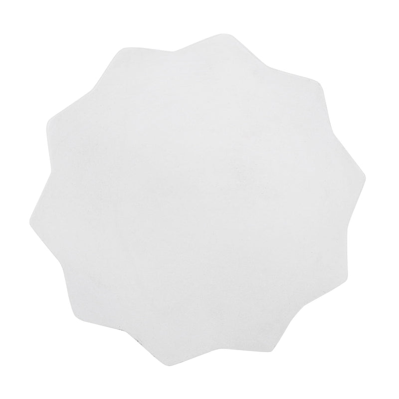 Outdoor Lightweight Concrete Side Table - Antique White