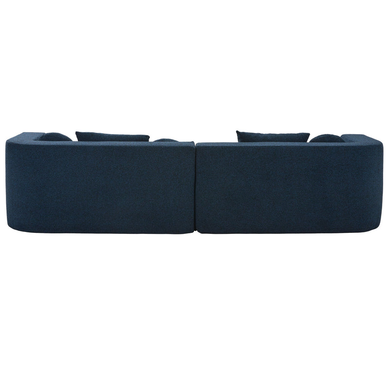 Boneless - Couch Modular Sectional Sofa With Deep Seating And Curved Design