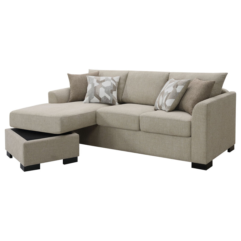Pacheco - Sleeper Sectional Chaise Sofa