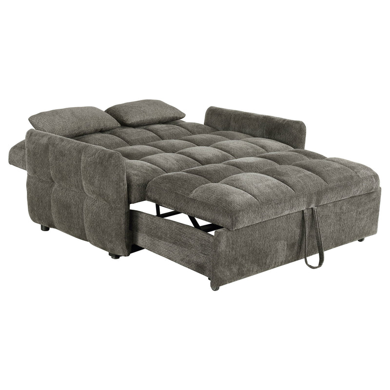 Alvara - Tufted Cushion Pull Out Sleeper Sofa Bed