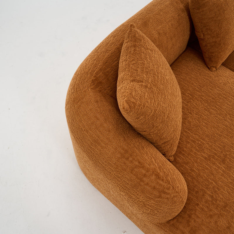 Combined Sofa With 4 Pillows