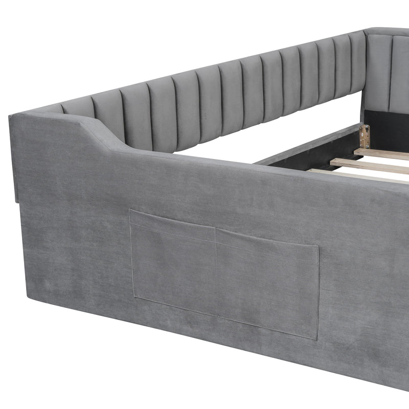 Daybed With Side Storage Pocket