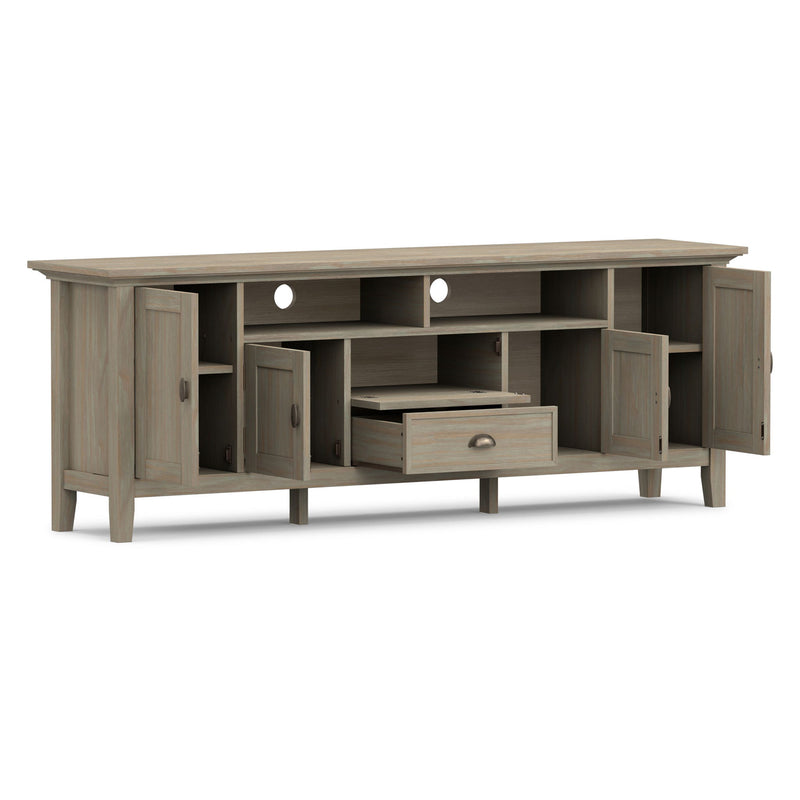 Redmond - TV Media Stand - Distressed Gray