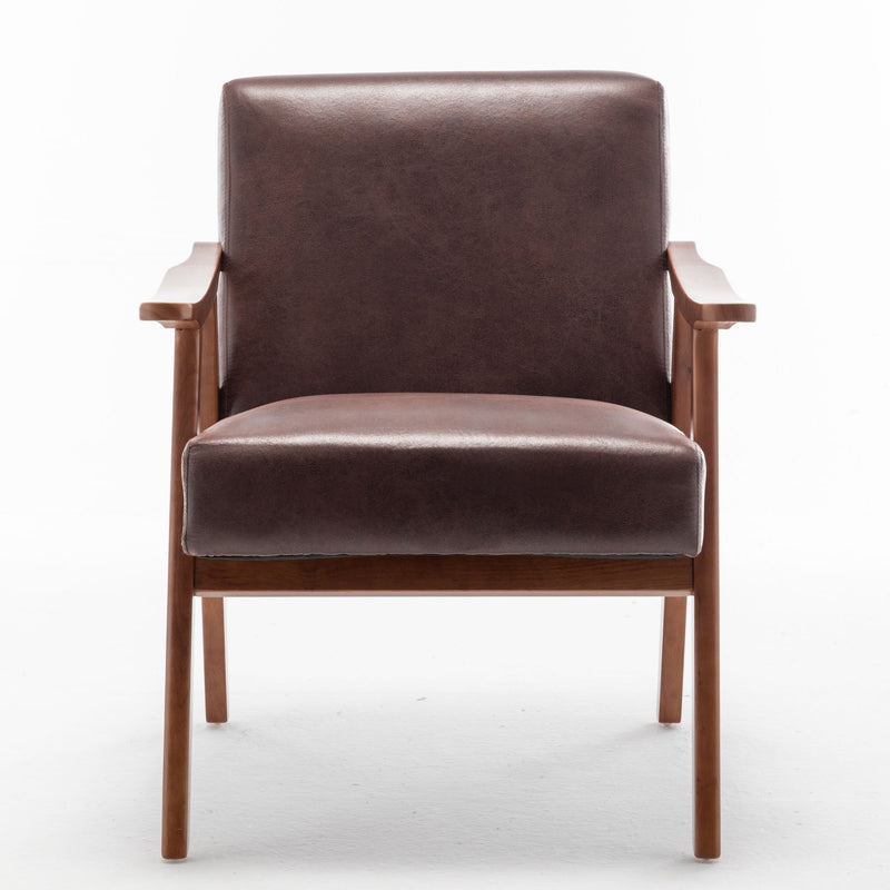 Accent Chair, Classic Mid Century Modern For Extra Seating