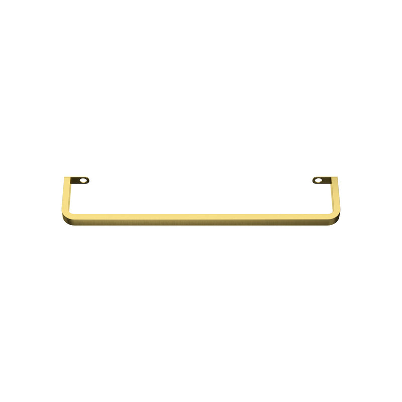 Wall Mounted Rectangular Bathroom Sink With Towel Bar