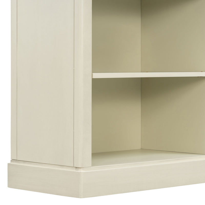 Console Table With 2 Drawers And Open Shelves