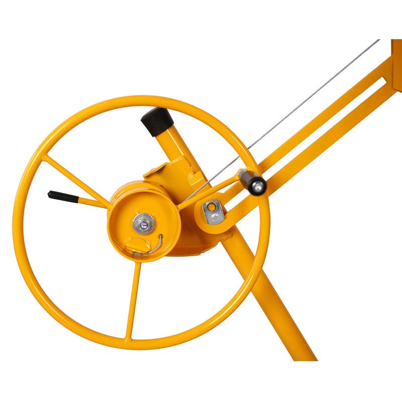 Heavy Duty Drywall Lift Panel Hoist With Adjustable Height And Safety Features