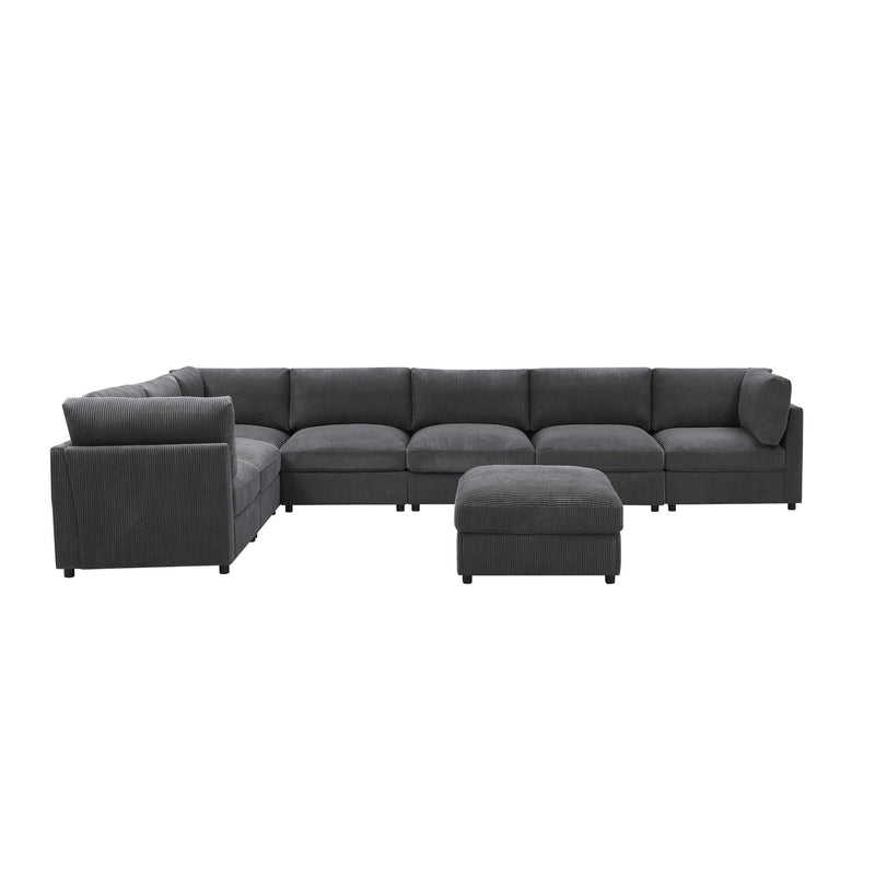 Modern Reversible Modular Sectional
