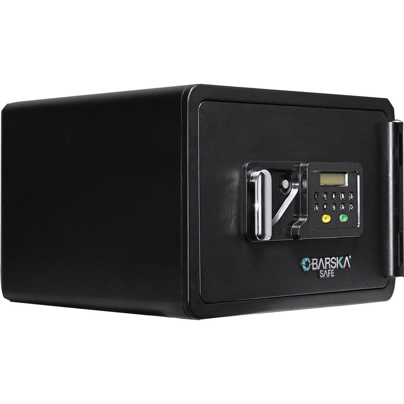 0.54 Cubic Ft Keypad Fireproof Security Safe - Black