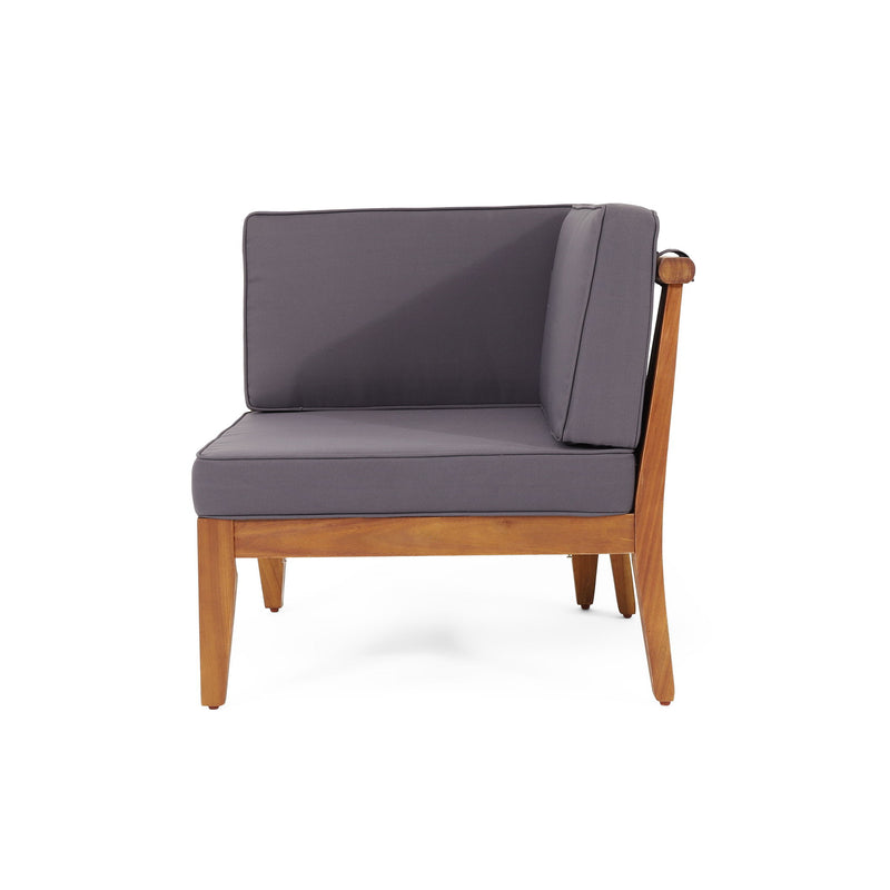 Aston - 4 Piece Sofa Set - Dark Gray