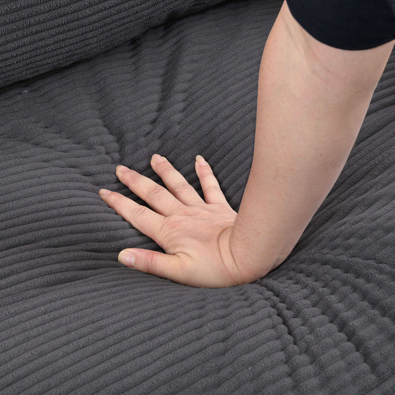 Modern Upholstered Resilience Three Seater Sofa