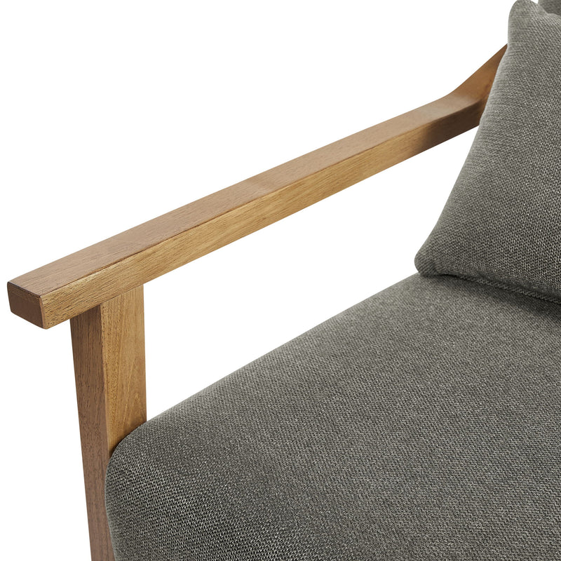 Reagan - Arm Accent Chair With Lumbar Pillow